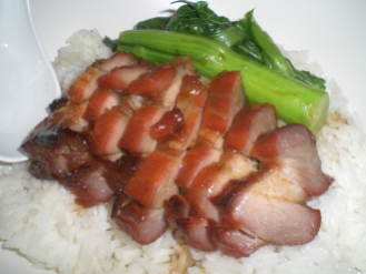 hk_mongkok_maxims_bbq_meat_rice_lunch_with_green_vegetable